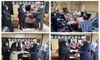 تقدیر امور آب و فاضلاب از شبکه بهداشت و درمان قرچک در پی اخذ گواهینامه ایمنی آب (WSP) 